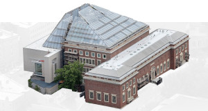 external view of the Harvard Art Museums; image by David L. Ryan for the Boston Globe