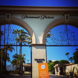 The Melrose Gate at Paramount Pictures Studios in Hollywood; Paris Photo Los Angeles, 2015; image © codylee.co