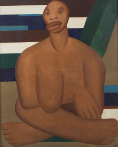 Tarsila do Amaral, A Negra, 1923, oil on canvas, Museo de Arte Contemporânea de Universidade de São Paulo, © Tarsila do Amaral Licenciamentos