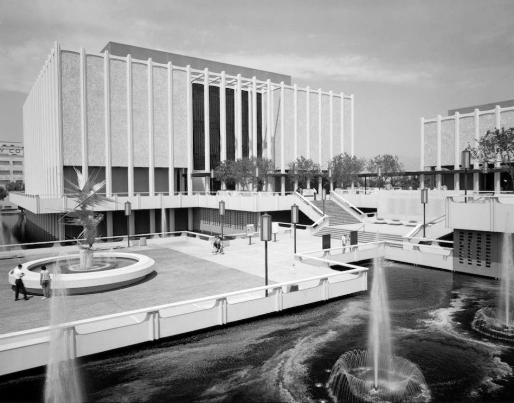 exterior view of the 1965 campus by William Pereira