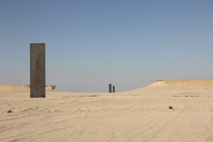 Richard Serra, East-West/West-East, photograph by Molly Waterman for Hyperallergic