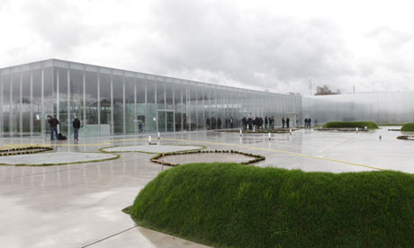 Louvre-Lens, designed by SANAA and Imrey Culbert; photograph by Pascal Rossignol for Reuters