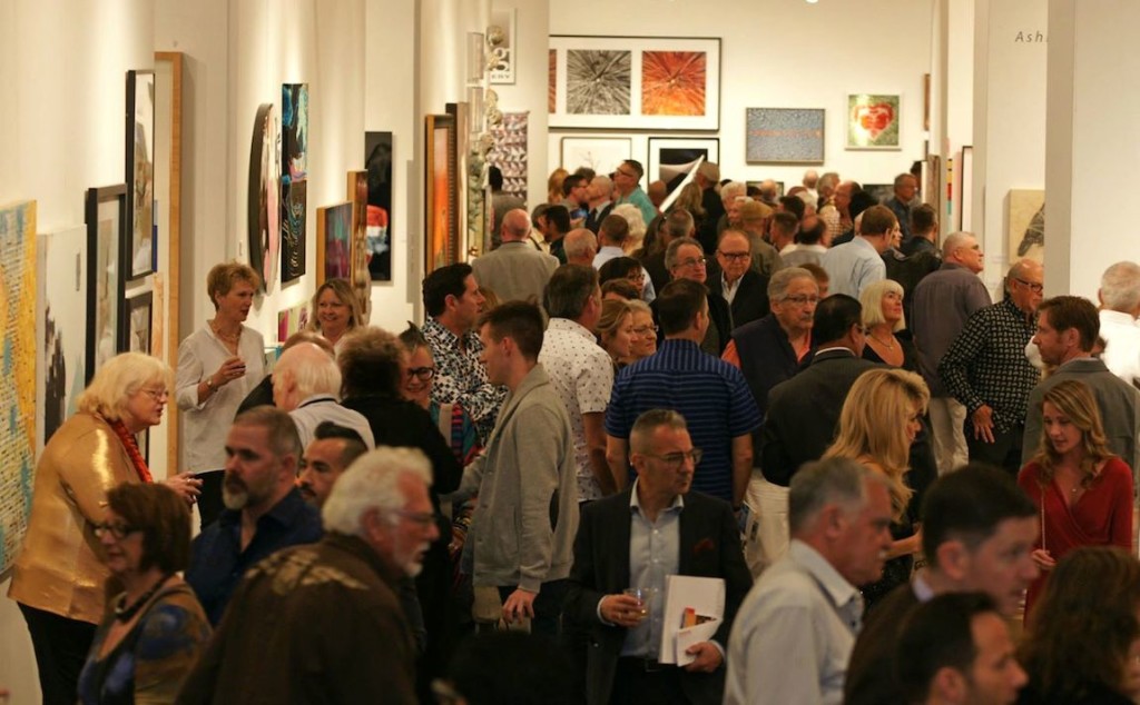 Overview of Palm Springs Fine Art Fair 2015; image courtesy of PSFAF