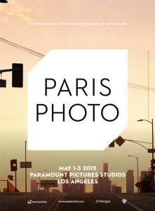 Paris Photo Los Angeles, 2015 official poster; Skyline Vista, 2014 © Matthew Porter, courtesy Matthew Porter and M+B Gallery