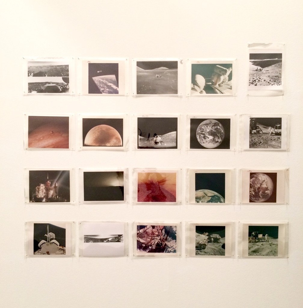 NASA archive, Breese Little, installation view at Paris Photo Los Angeles, 2015; image © codylee.co