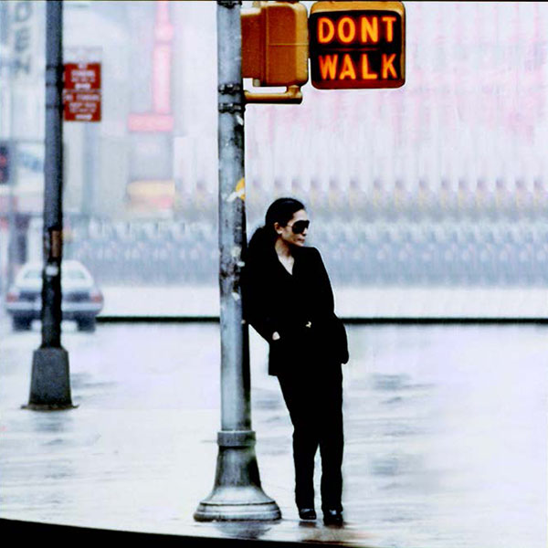Yoko Ono, Walking on Thin Ice, 1981; film still; photo by Allan Tannenbaum © Yoko Ono