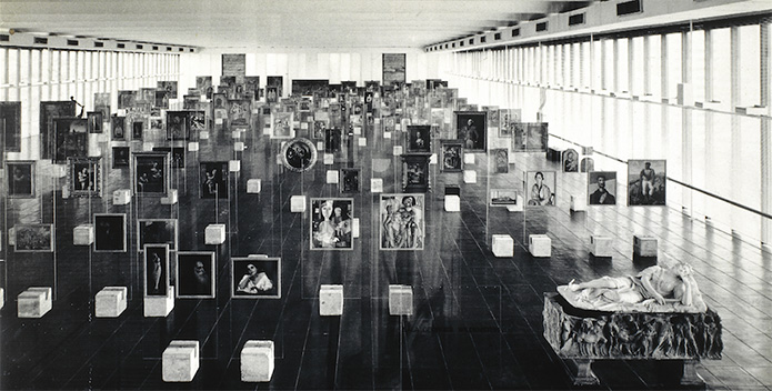MASP c. 1968; photo © Museu de Arte de São Paulo Assis Chateaubriand - MASP