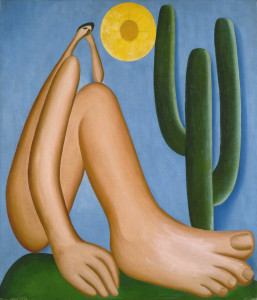 Tarsila do Amaral, Abaporu, 1928, oil on canvas, collection MALBA, Museo de Arte Latinoamericano de Buenos Aires, © Tarsila do Amaral Licenciamentos