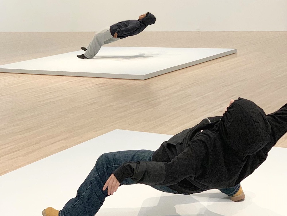 Xu Zhen: In Just a Blink of an Eye, installation view at MOCA, Los Angeles, 2019; photo © codylee.co