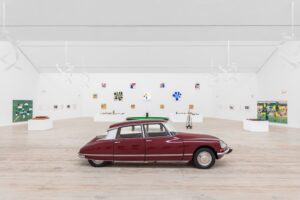 Gabriel Orozco, La DS, 2013, installation view at Museo Jumex, 2025, photo by GLR Estudio, courtesy of Museo Jumex