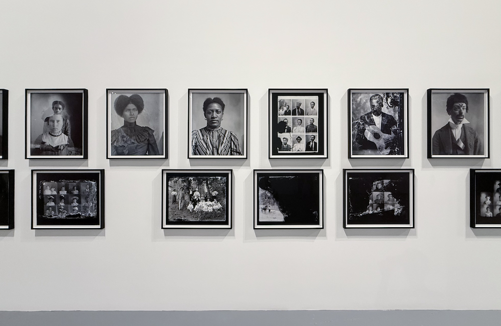 Photographs by Hugh Mangum, ca. 1897-1922, installation view at MOCA, 2026; photo © codylee.co