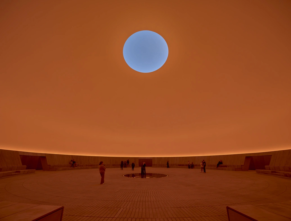 James Turrell, As Seen Below – The Dome, 2026, ARoS Aarhus Art Museum; photo by Adam Mørk, courtesy of ARoS